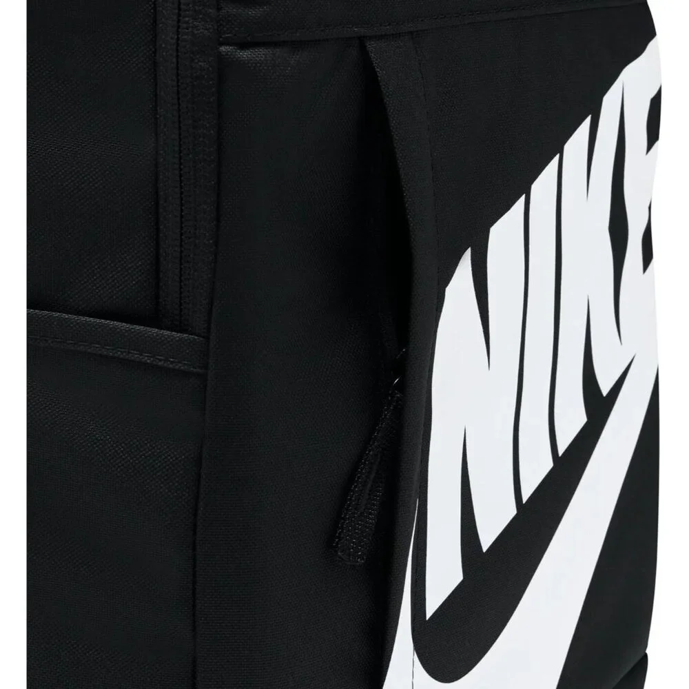Nike Elemental Air Rucksack Backpack Black/White One Sz 48cm H x 30cm W x 15cm D